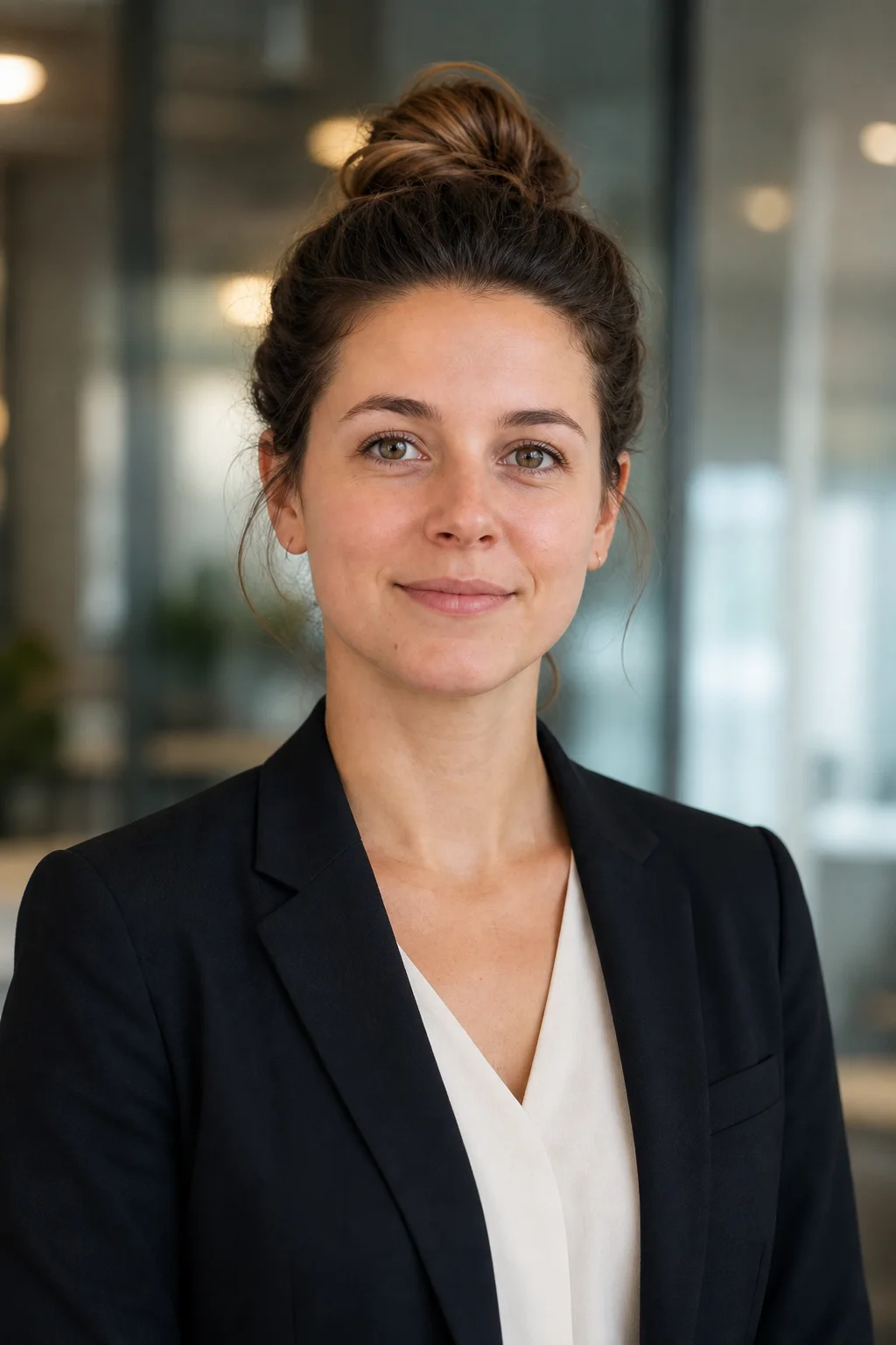 Large AI generated professional headshot preview