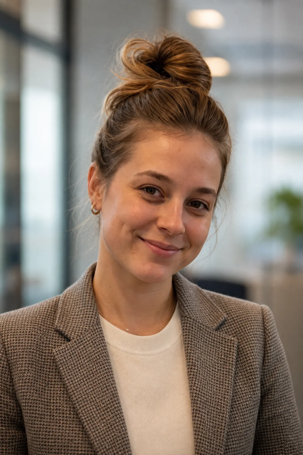 Large AI generated professional headshot preview