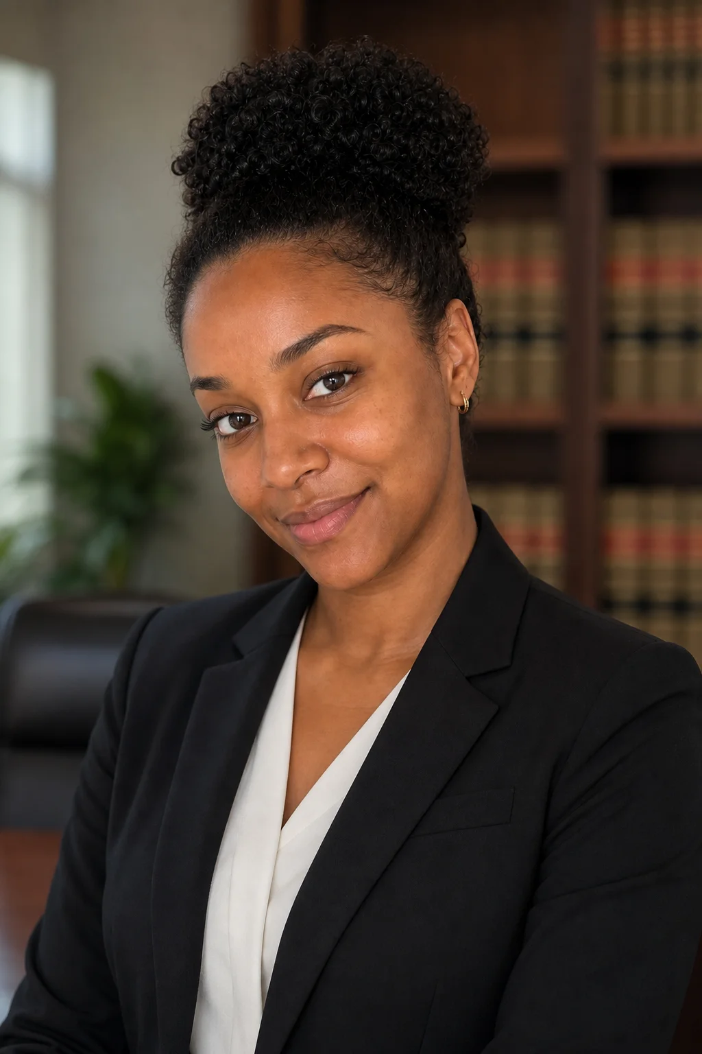 Large AI generated professional headshot preview