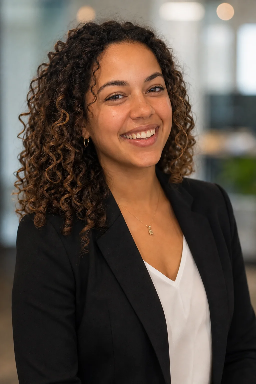 Large AI generated professional headshot preview