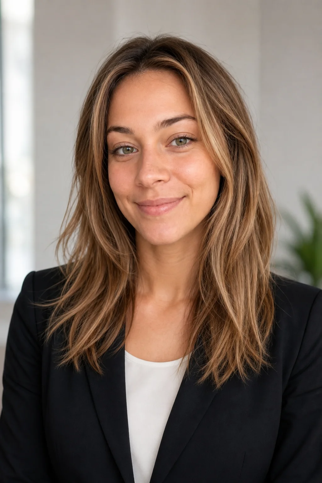 Large AI generated professional headshot preview