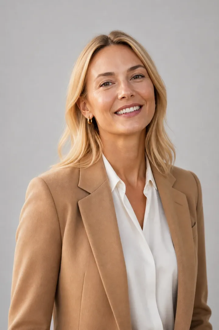 AI generated consistent professional team headshot example 1