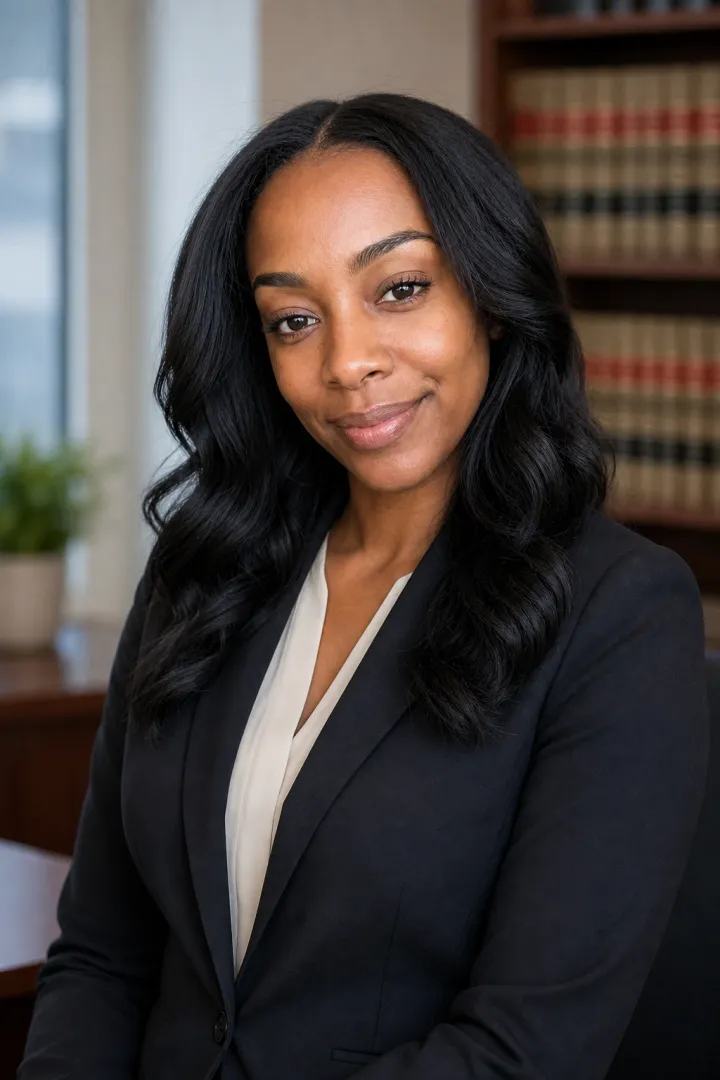 Lawyer AI generated professional headshot example 1