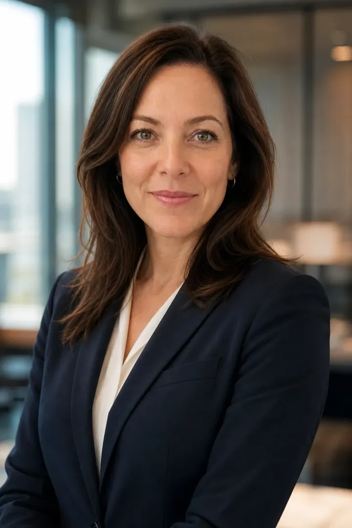 Business AI generated professional headshot example 8