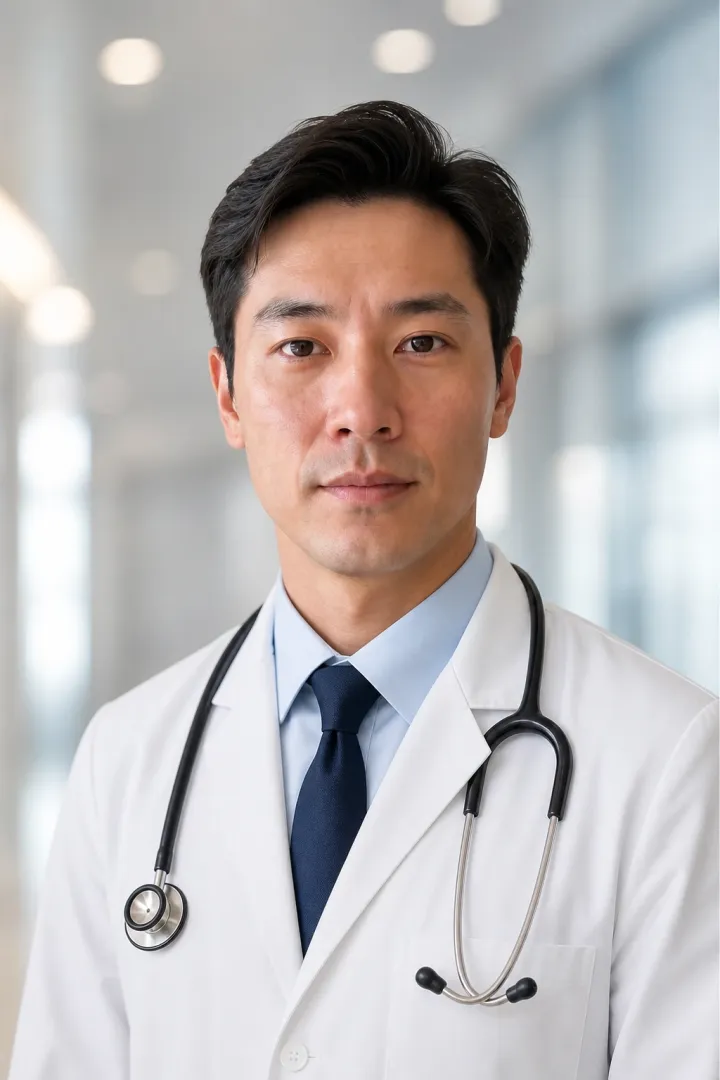 Doctor AI generated professional headshot example 3