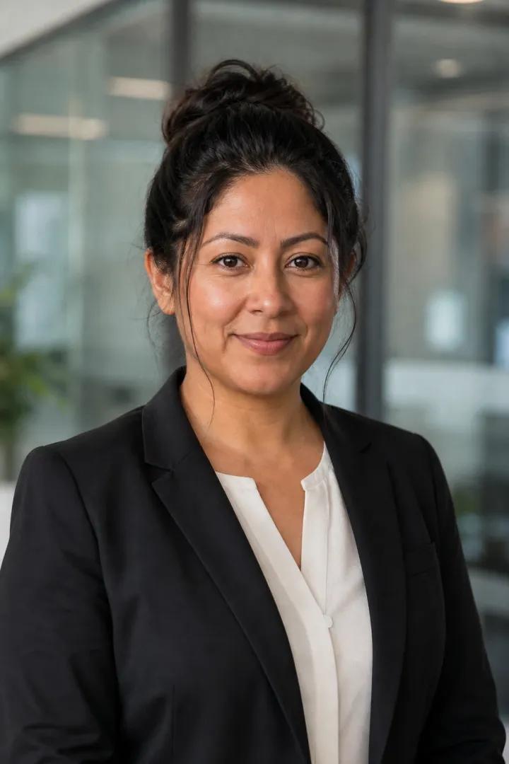 Corporate AI generated professional headshot example 8