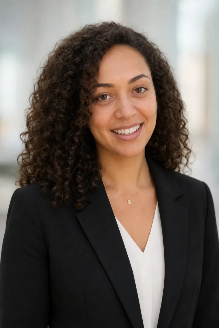 Corporate AI generated professional headshot example 3