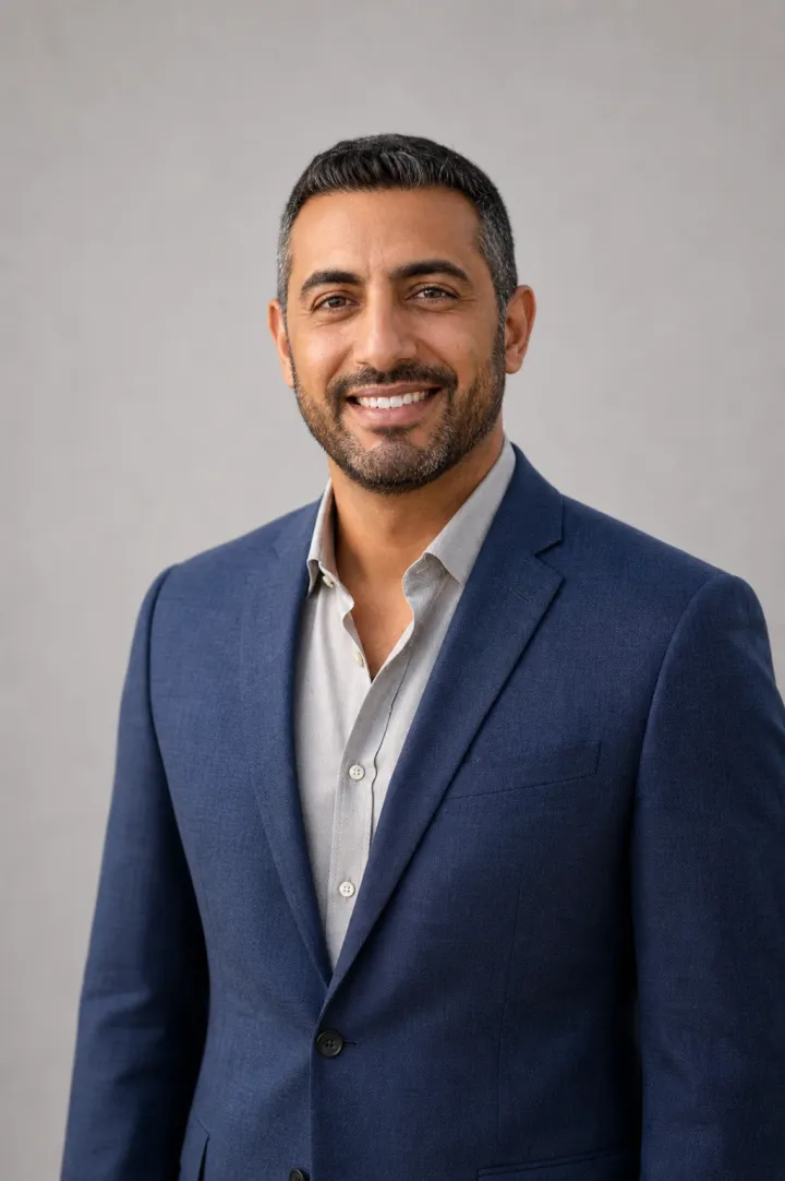 AI generated consistent professional team headshot example 7