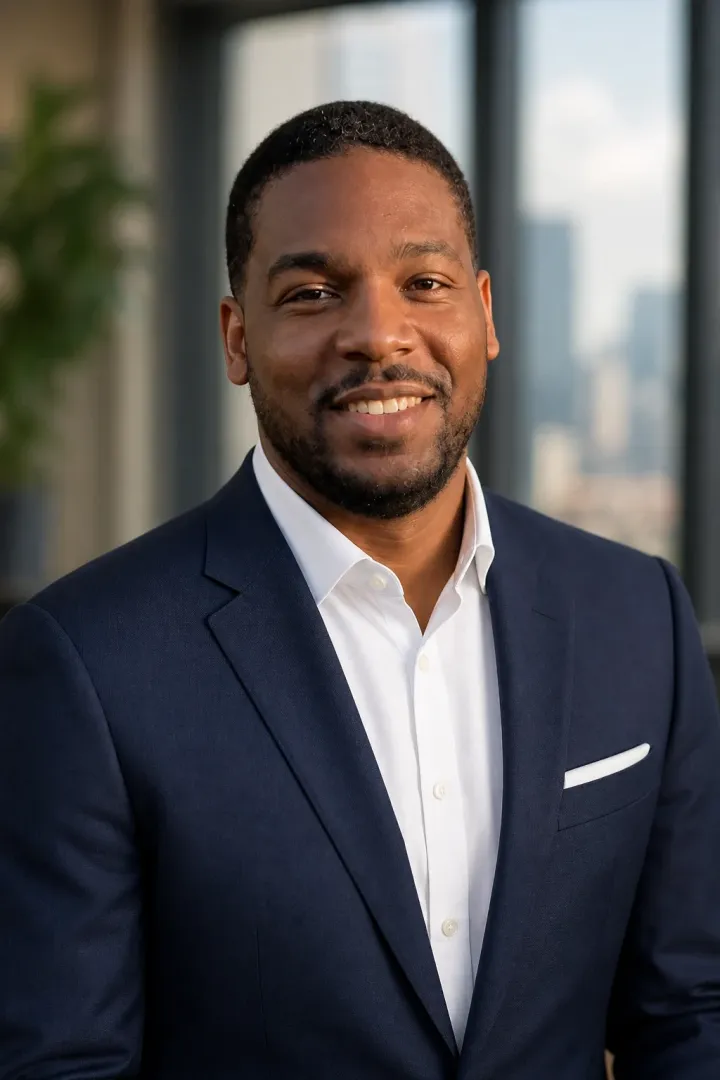 Business AI generated professional headshot example 7