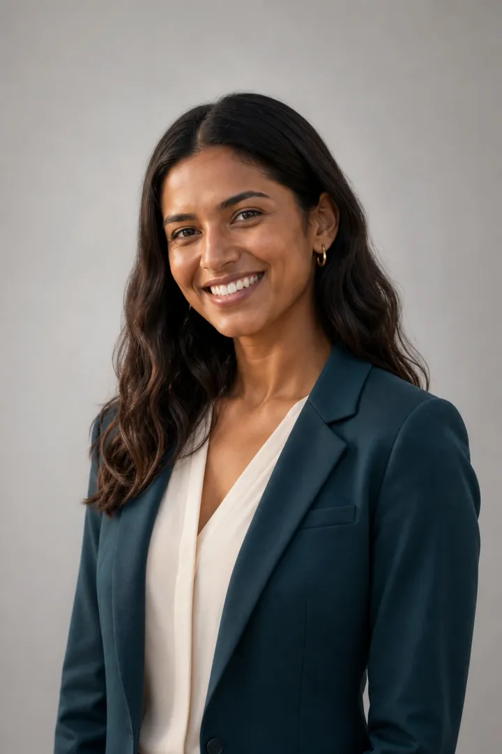 AI generated consistent professional team headshot example 6