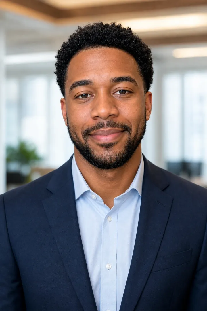 LinkedIn AI generated professional headshot example 8