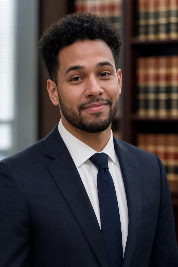 Lawyer AI generated professional headshot example 8